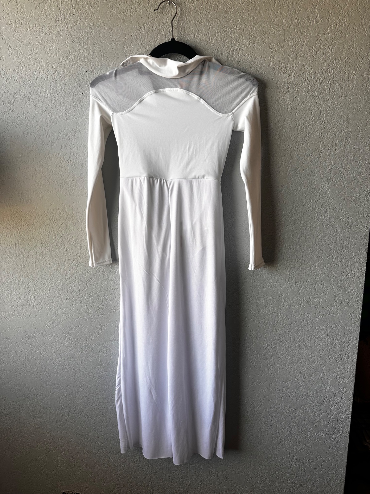 Balera White Empire Waist Unitard Contemporary