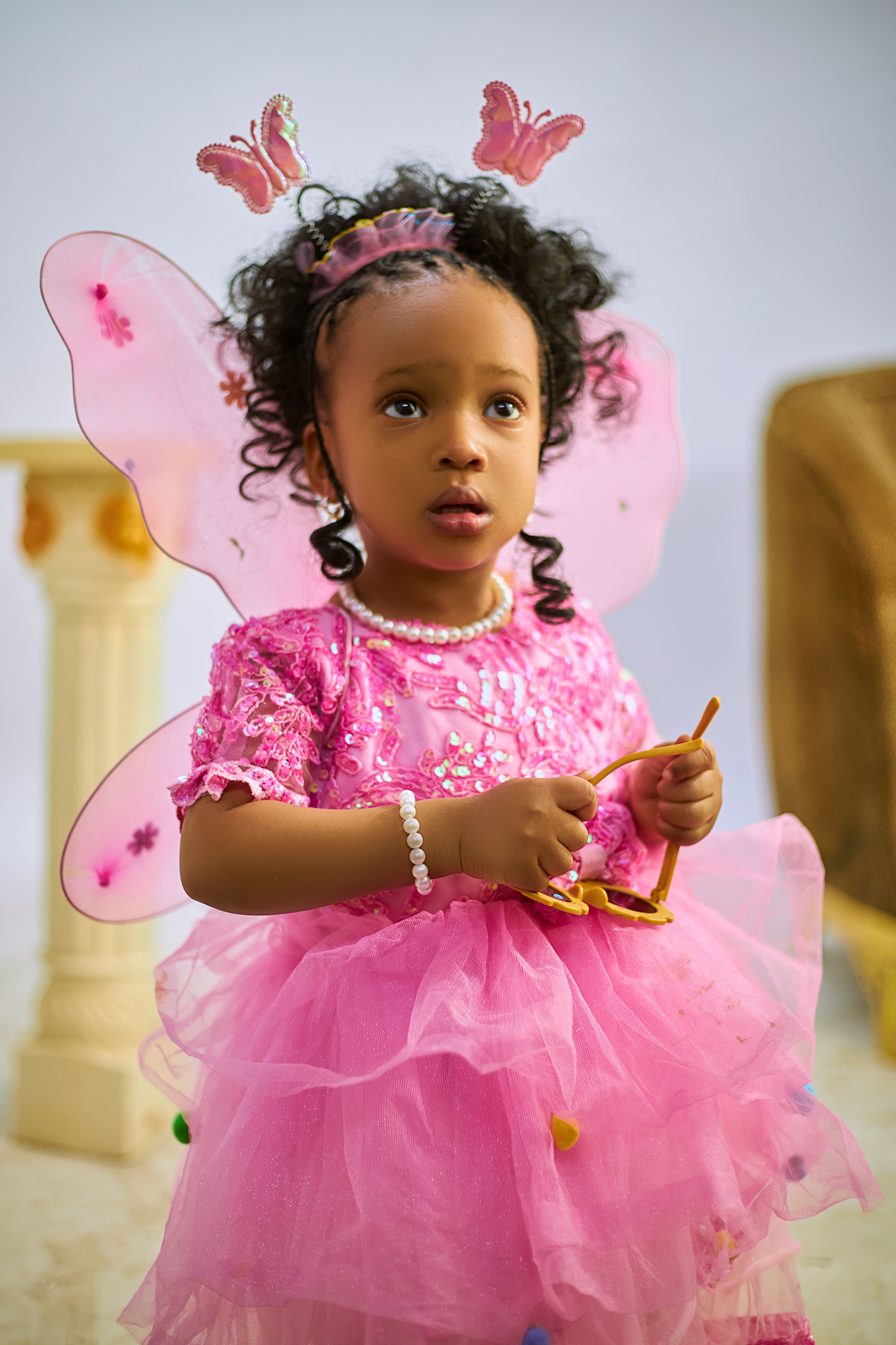 Blush Pink Fairy Princess Dress